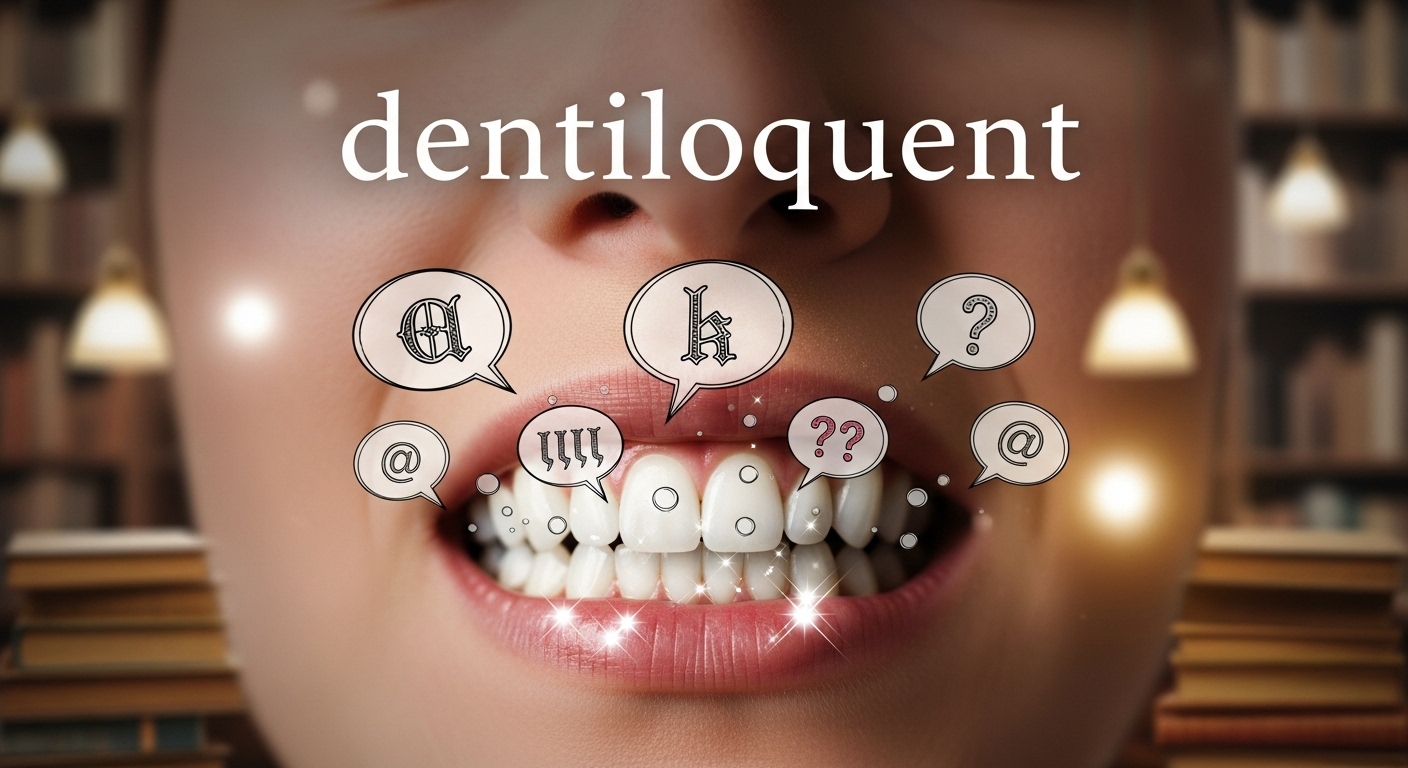 Dentiloquent