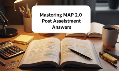 MAP 2.0 post assessment answers
