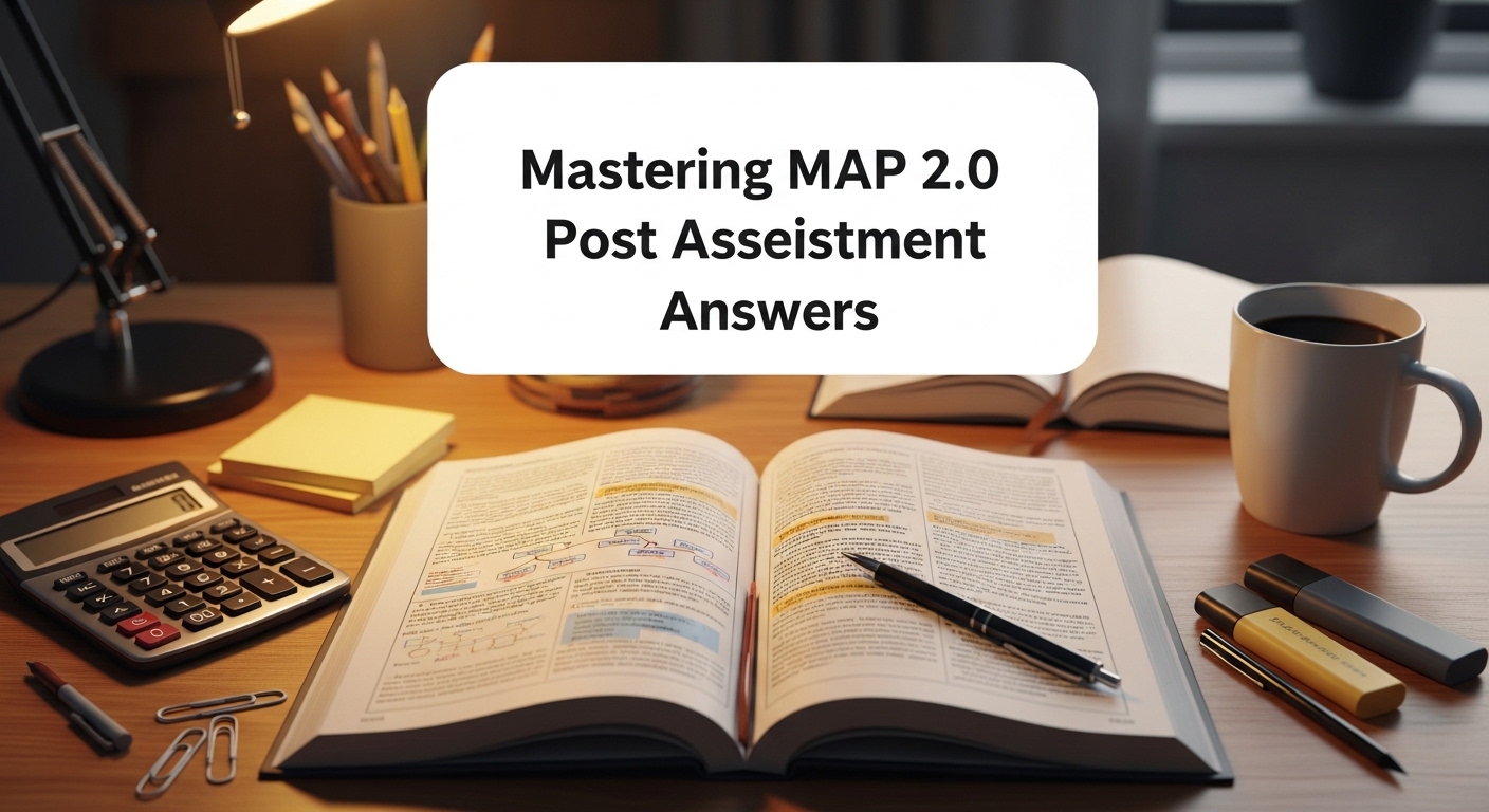 MAP 2.0 post assessment answers