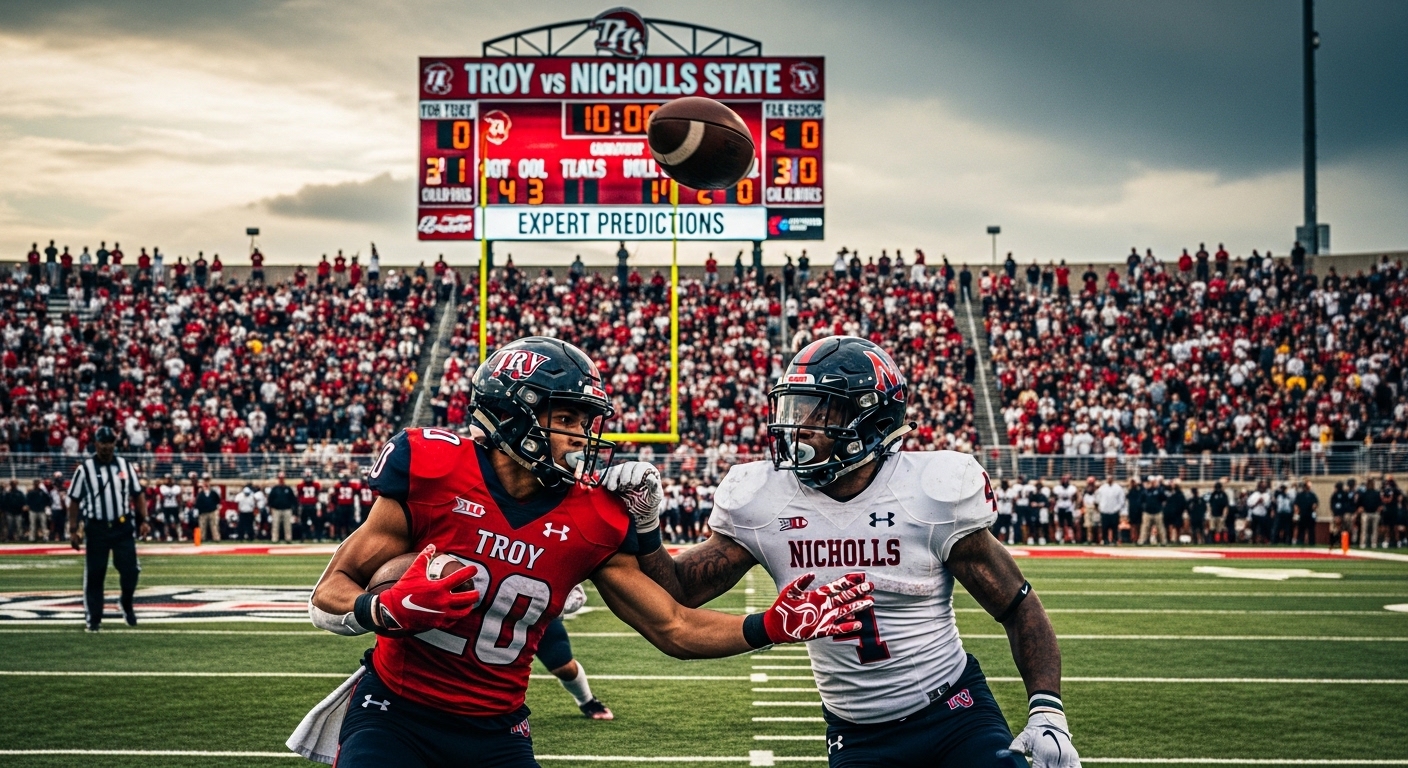 Troy vs Nicholls State prediction